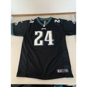 NFL Philadelphia Eagles Nike 24 Asomugha Jersey Youth XL 18 20 GUC